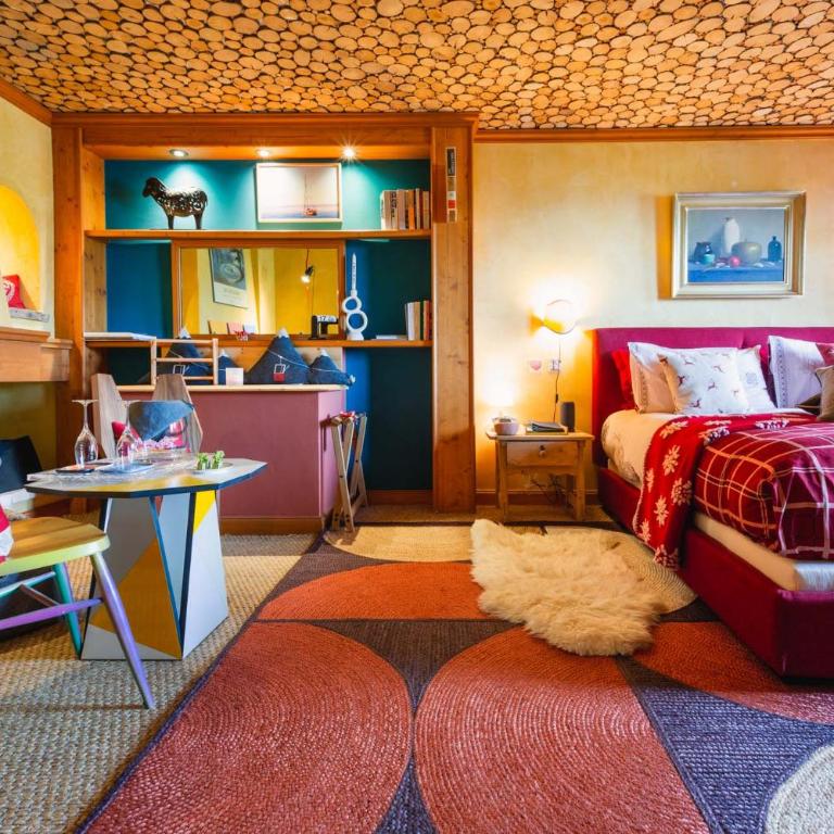 Megève Bois - Relais & Châteaux - Chambre Double - Vue sur Montagne - 1