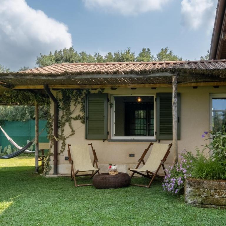 Olimagio Farm Stay with animals, 25m pool, beach at cycling distance - Doppelzimmer mit Patio - 3