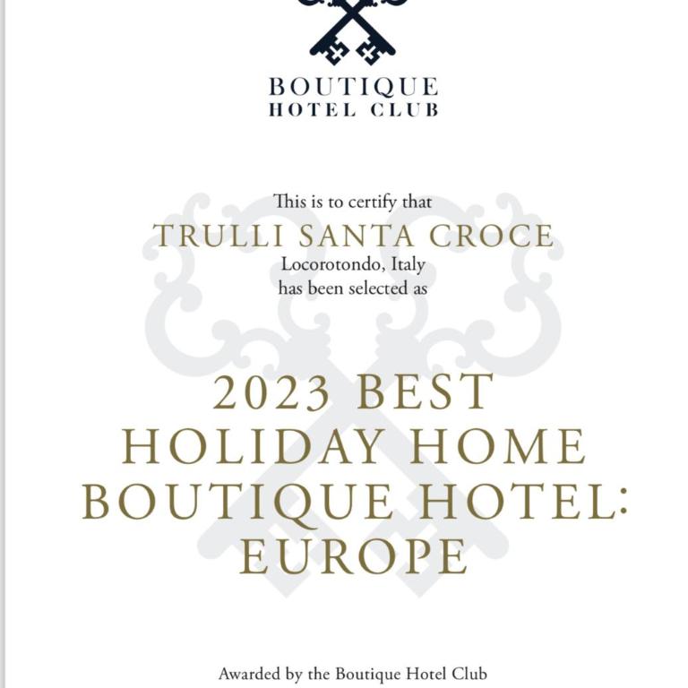 Trulli Santa Croce Luxury Holidays - piscina privata fino a 8 persone - Villa Deluxe - 10