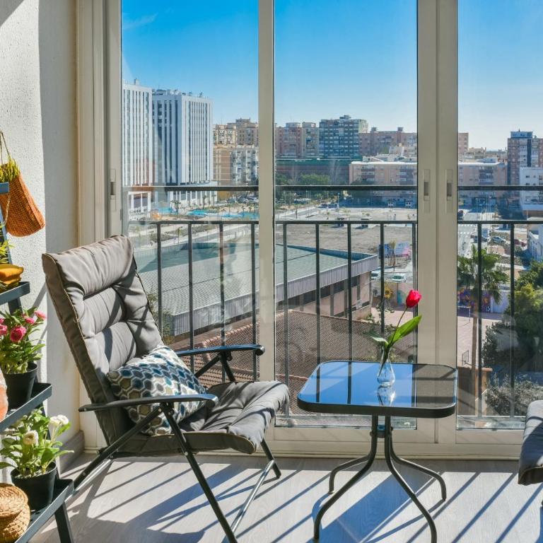 Panoramic Sunset Málaga - Three-Bedroom Apartment - 3