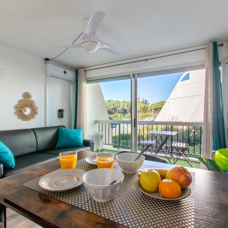 L'Éden des Vacances * clim * Terrasse * wifi *Port - Studio mit Balkon - 5