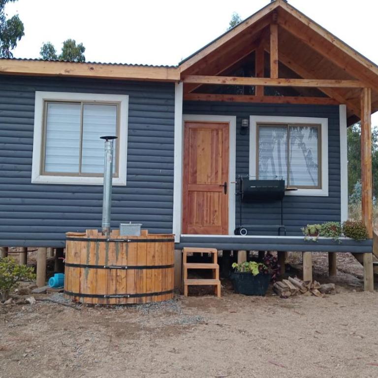 Cabaña Familiar La Polcura - Two-Bedroom House - 1