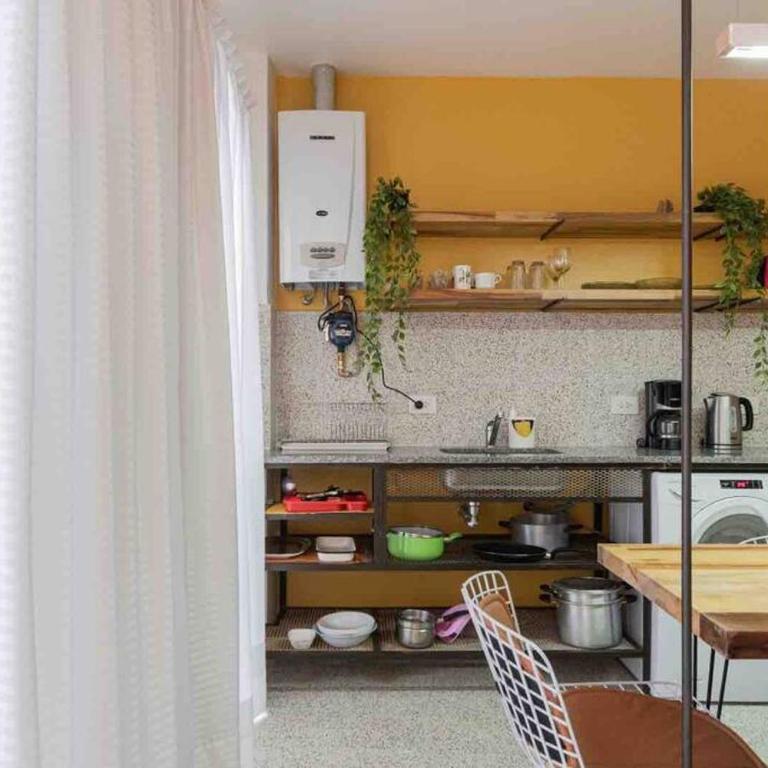 La mejor ubicación Palermo Soho prox a Embajada USA La Rural HERMOSO Apartamento totalmente reciclado para 2 a 4 pers - Apartamento de 1 dormitorio - 16