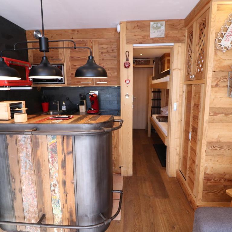Studio rénové Proche pistes et commerces Balcon et WIFI - FR-1-502-554 - Studio - 2