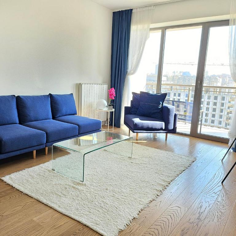 Belgrade Waterfront Bobiska - Apartman sa 1 Spavaćom Sobom - 6