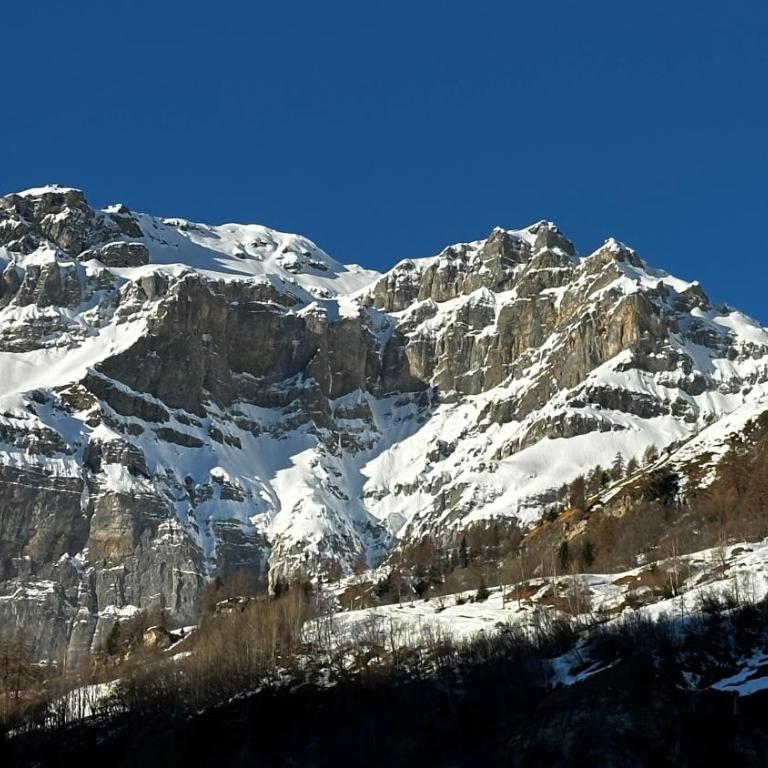 Wohnungen Matterhorn & Aletschhorn im Valere B Leukerbad - Studio mit Bergblick - 20