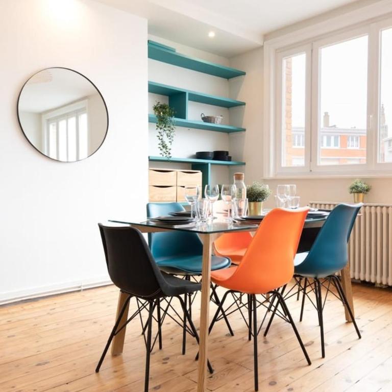 Lille hypercentre-2 bedrooms very bright + parking - Apartment mit 2 Schlafzimmern - 2