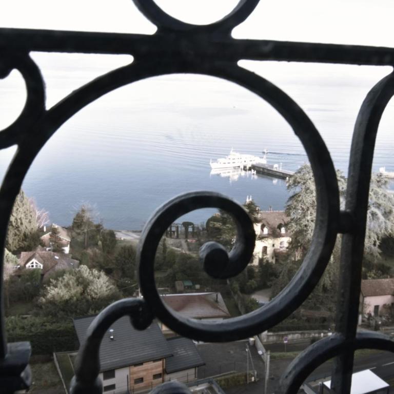 Chez Émilie, vue à 180 sur le Lac Léman - Appartement 1 Chambre avec Vue sur la Baie - 16