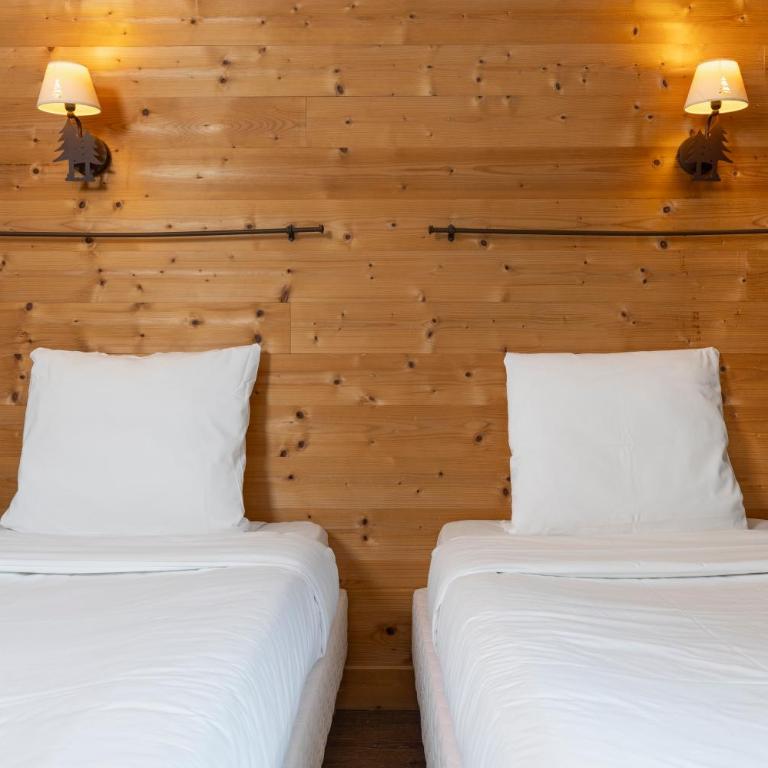 Le Saint Antoine - Chambre Lits Jumeaux Côté Vallée - 3
