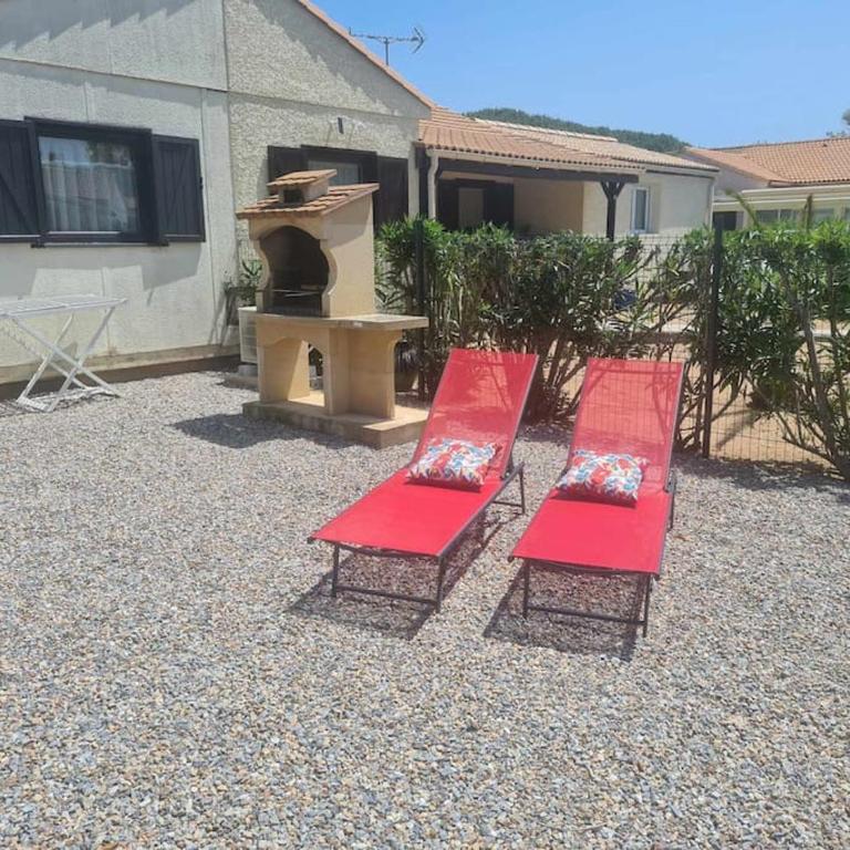 Maisonnette 4/6p. piscines toboggans et plage 200m - Haus mit 2 Schlafzimmern - 4