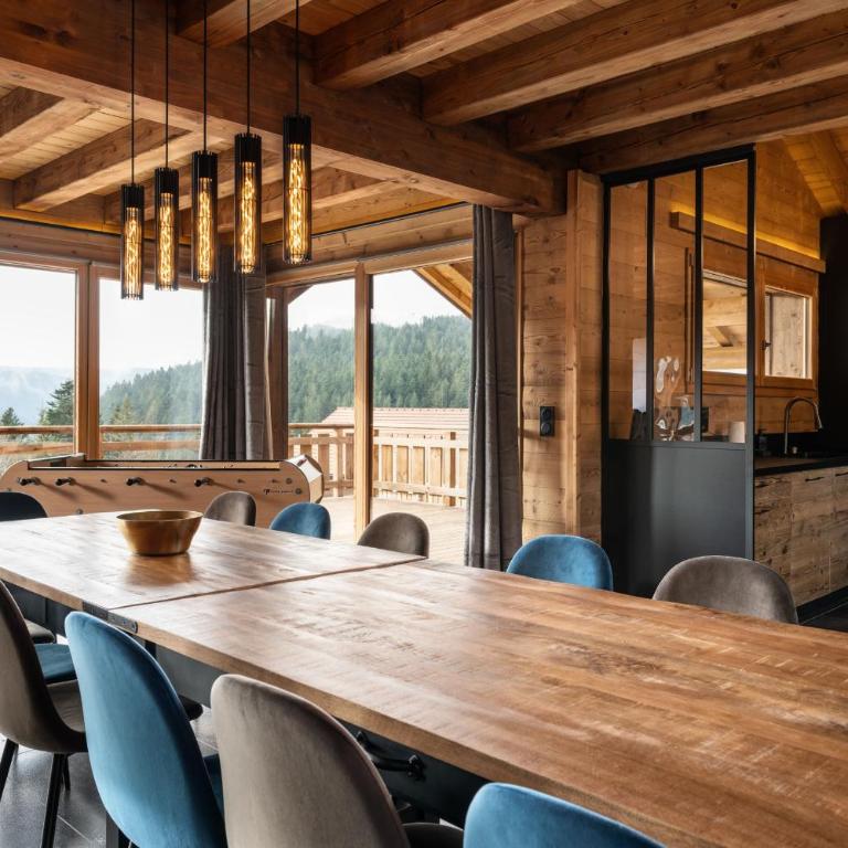 Chalet Emeraude, chalet de luxe avec vue montagne - Chalet - 13
