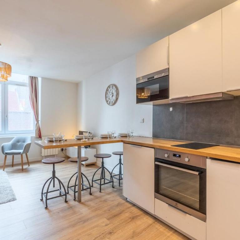 Lille Hypercentre / Gares - Superbe T2 équipé - Apartment mit 2 Schlafzimmern - 10