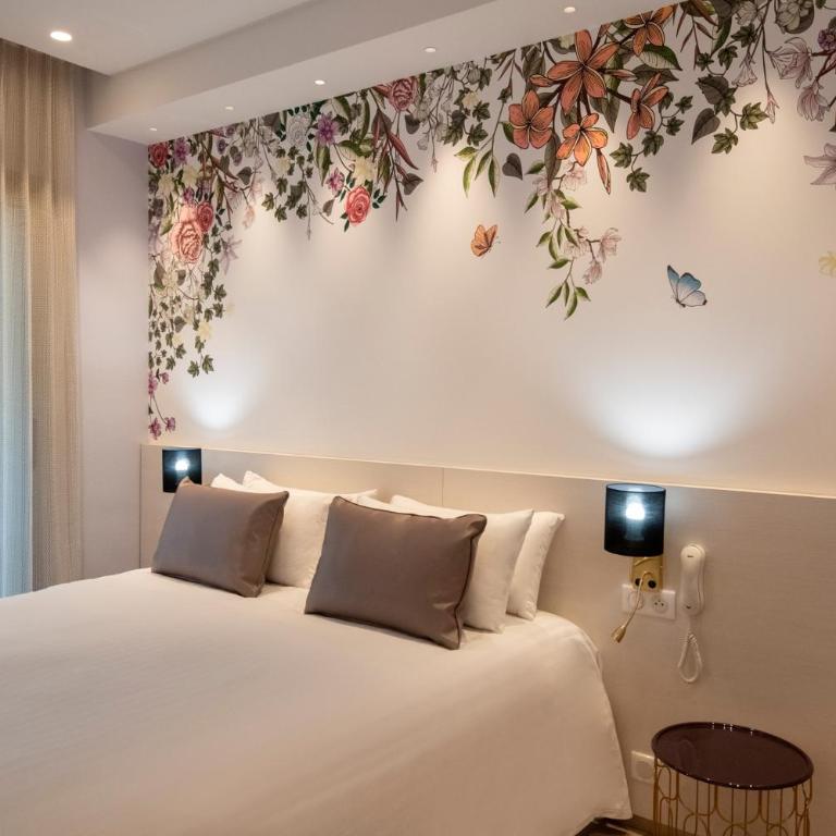 Résidence Hôtelière Chambord au coeur de Menton - entièrement rénovée - Chambre Double Deluxe - 1
