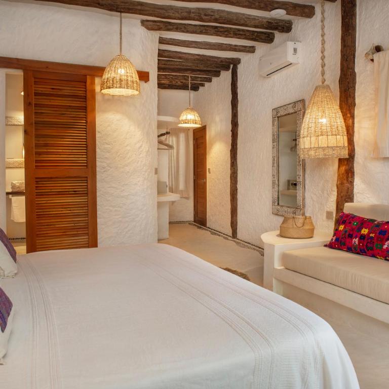 Mawimbi Boutique Hotel - Habitación Doble Deluxe con balcón - 5