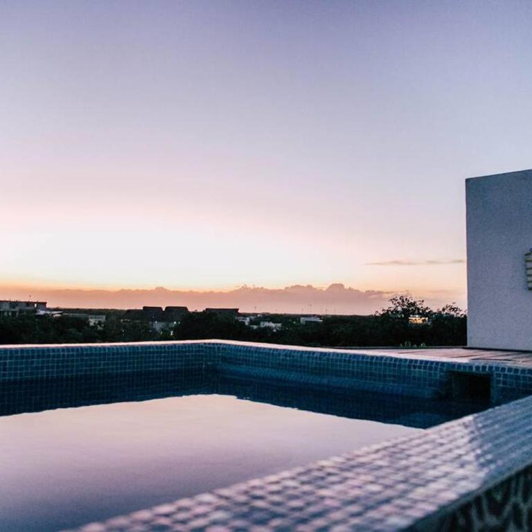 Boho Penthouse Sunset View Priv. Pool Aldea Zama - Apartment mit 2 Schlafzimmern - 21