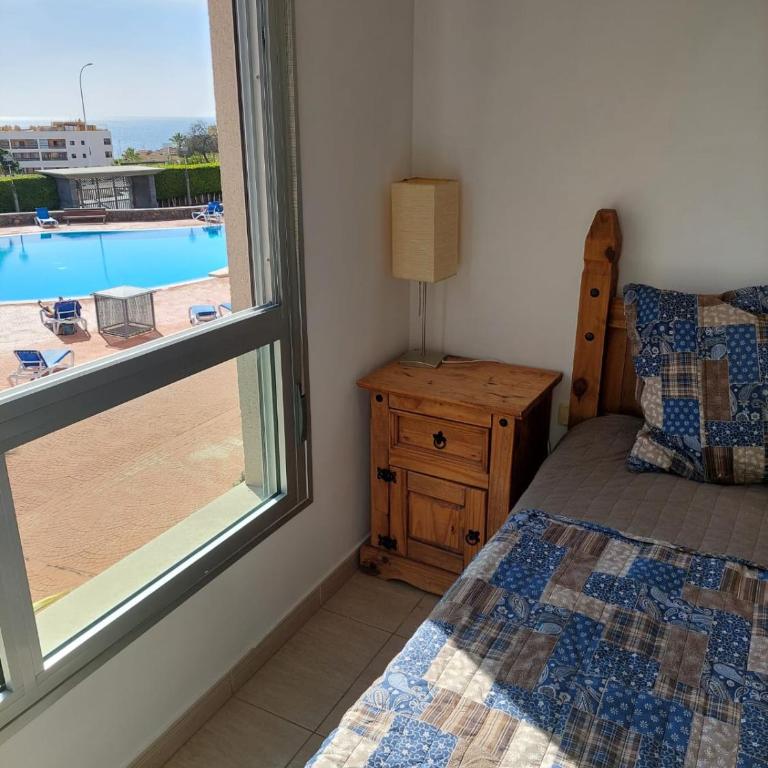 Ocean View Sunny Suite - Pool & Parking - Golf de Sur - Apartamento de 1 dormitorio - 14