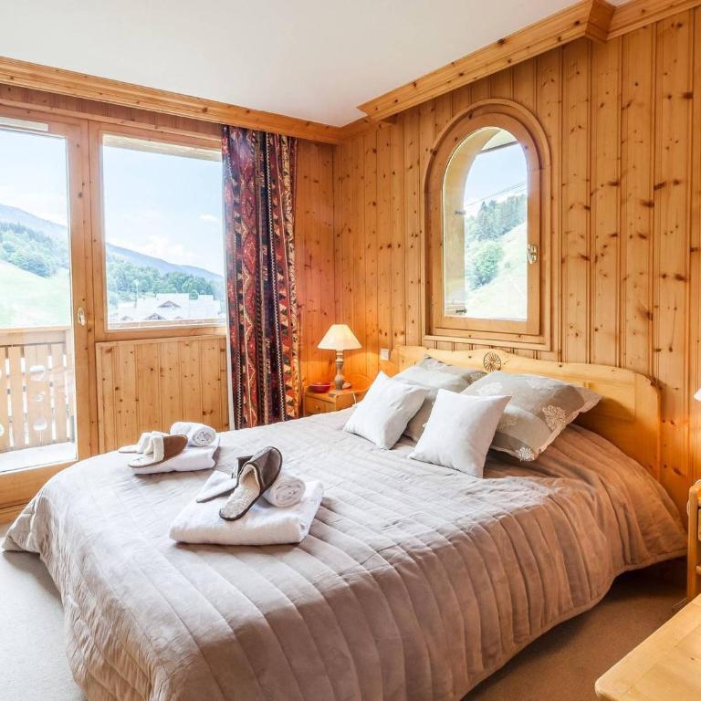 Appartement skis aux pieds Méribel Chaudanne avec parking et cheminée - FR-1-411-937 - Appartamento - 7