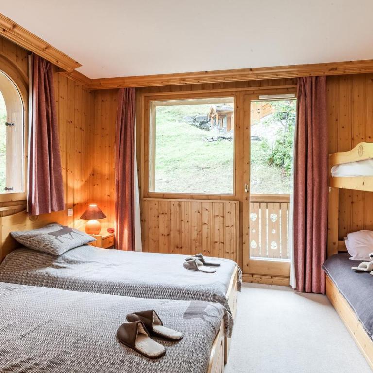 Appartement skis aux pieds Méribel Chaudanne avec parking et cheminée - FR-1-411-937 - Appartamento - 8
