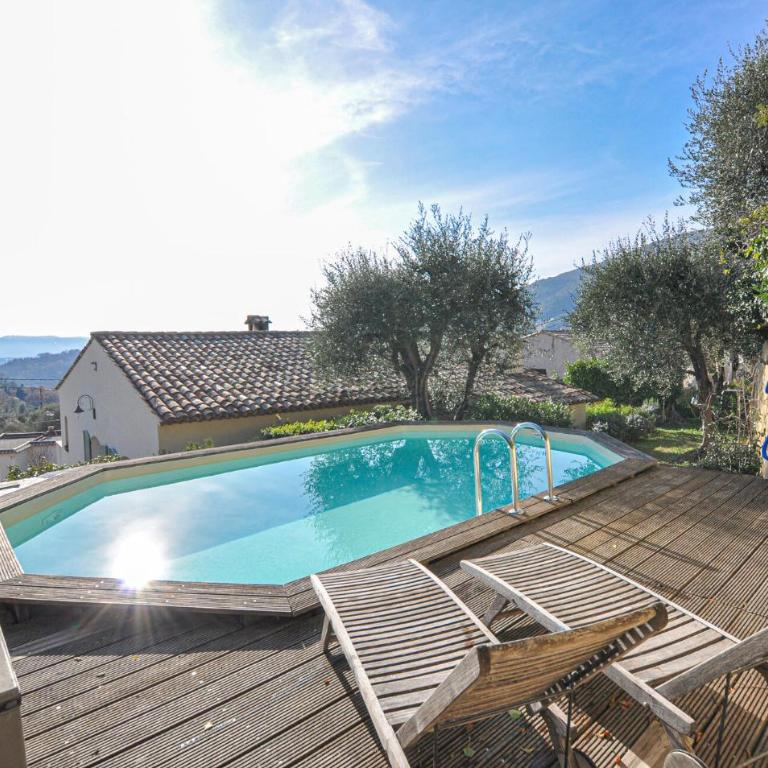 Charmant Appartement À Grasse Avec Piscine - Appartement 1 Chambre - 1