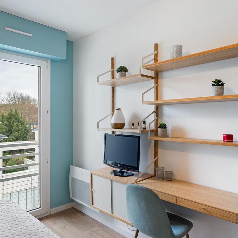 Joli studio - Parking Privé - WIFI Très Haut Débit - Au calme - Apartment mit 1 Schlafzimmer - 12