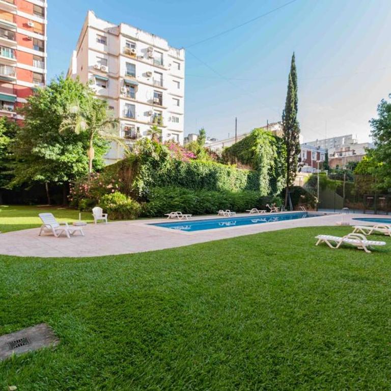 EN EL CORAZON DE PALERMO SOHO Hermoso Depto familiar para 4 con gran piscina y jardín con Seguridad 24 HS COCHERA APARTE OPCIONAL EN EL EDIFICIO - Apartamento de 1 dormitorio - 22