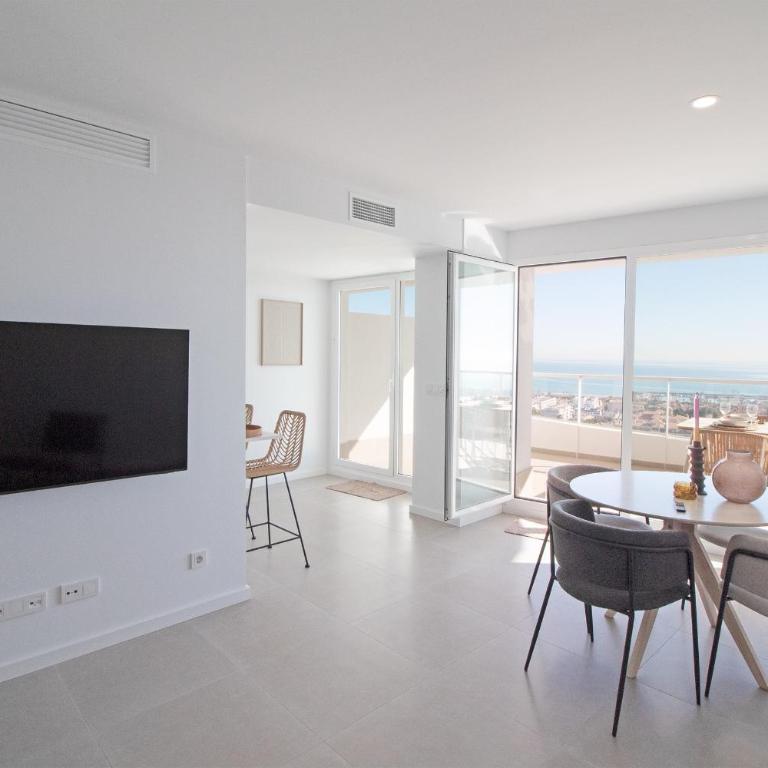 Global Vacacional, Moderno apartamento de dos terrazas con increíbles vistas al mar - Apartment with Sea View - 11