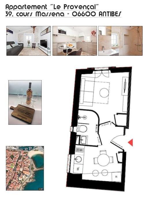 LE PROVENCAL - Center old Antibes 1BR flat with AC, wifi - Appartamento con 1 Camera da Letto - 24
