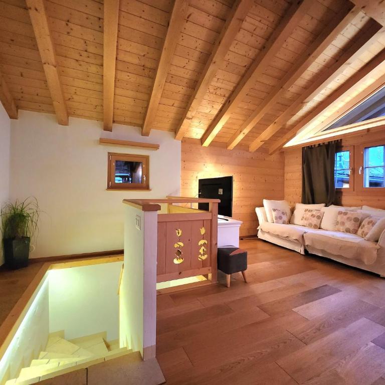 Magnifique et cosy chalet La Marmotte, St-Martin, Val d'Hérens - Chalet mit 2 Schlafzimmern - 9