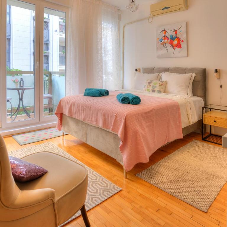 "Smile" Studio Apartment in Belgrade Downtown - Studio sa Balkonom - 1