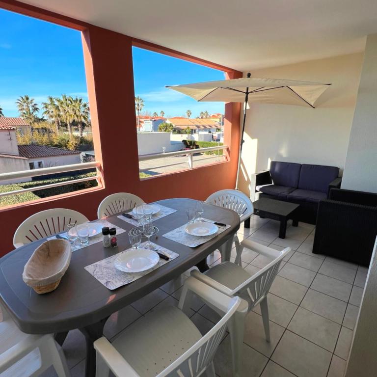 LES TERRASSES DE SAVANNA Joli 2 pièces cabine piscine Rochelongue Cap d'Agde - Superior Apartment - 1