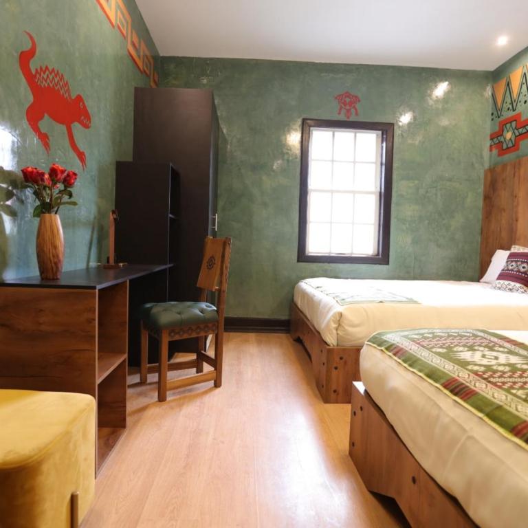 Chakana Hotel Boutique Mariscal - Habitación Deluxe con 2 camas grandes - 3