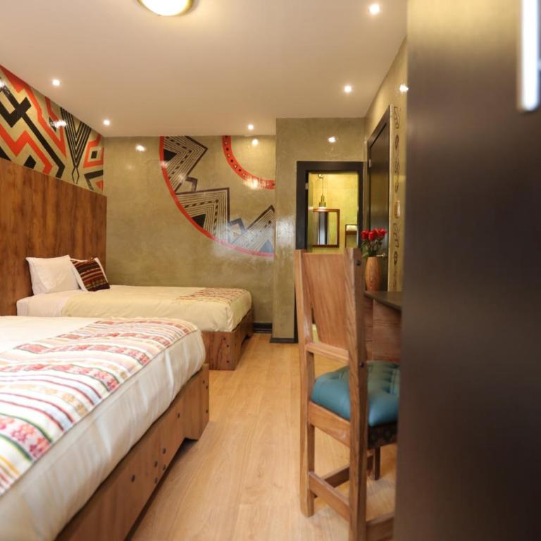 Chakana Hotel Boutique Mariscal - Habitación Deluxe con 2 camas grandes - 13