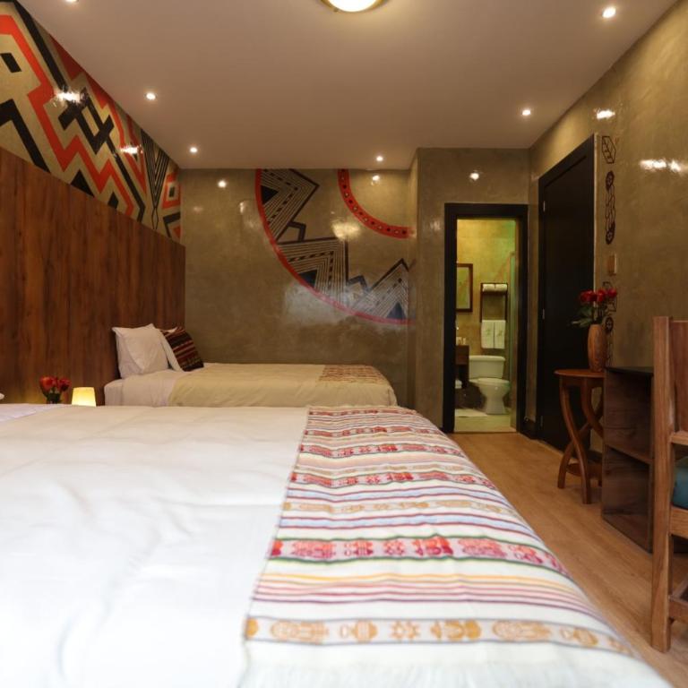 Chakana Hotel Boutique Mariscal - Deluxe Queen Room with Two Queen Beds - 12