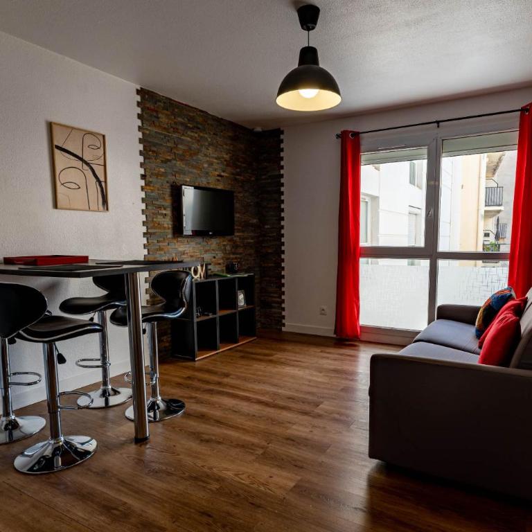 Les conviviales Quartier théâtre gare - Apartment mit 1 Schlafzimmer - 5