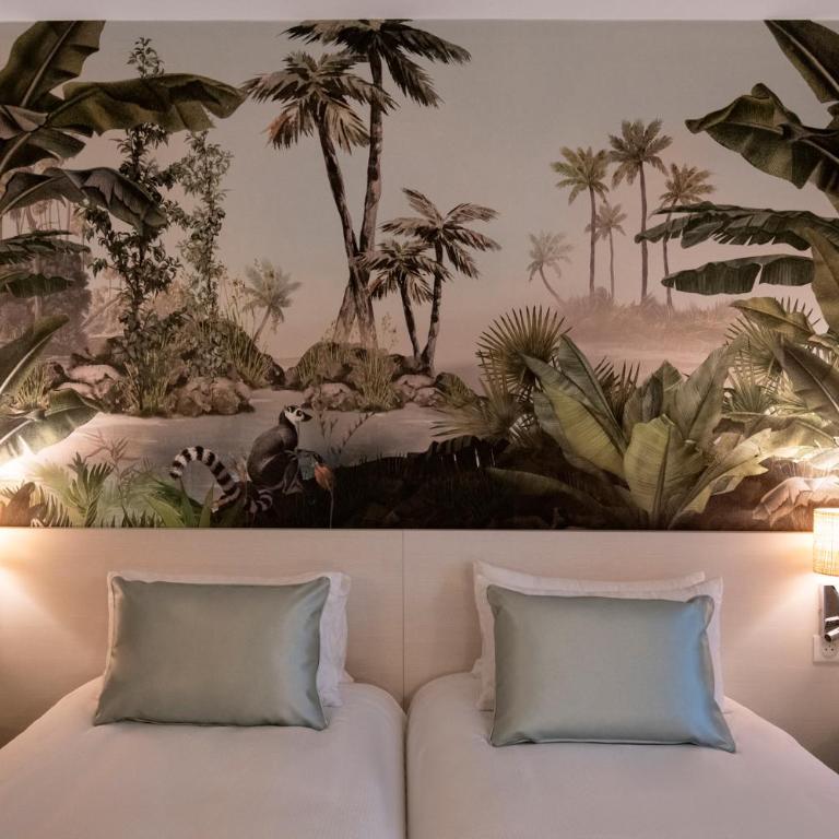 Résidence Hôtelière Chambord au coeur de Menton - entièrement rénovée - Chambre Lits Jumeaux Deluxe - 5