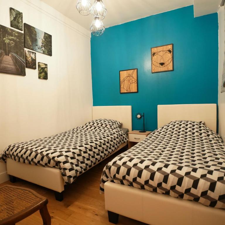 T3 cosy avec terrasse, proche Loire - Apartment mit 2 Schlafzimmern - 10