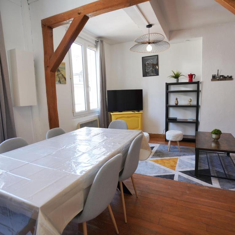 T3 cosy avec terrasse, proche Loire - Apartment mit 2 Schlafzimmern - 13