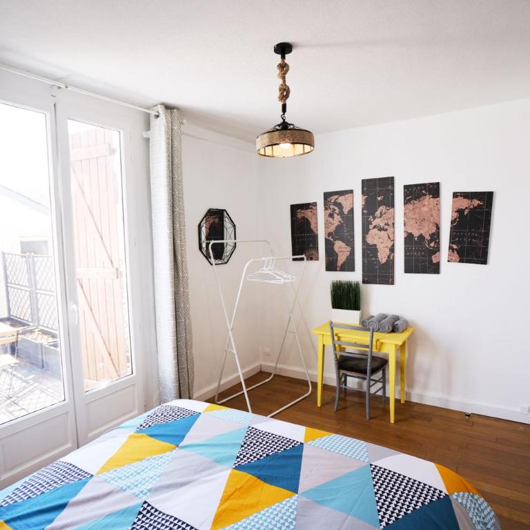 T3 cosy avec terrasse, proche Loire - Apartment mit 2 Schlafzimmern - 15