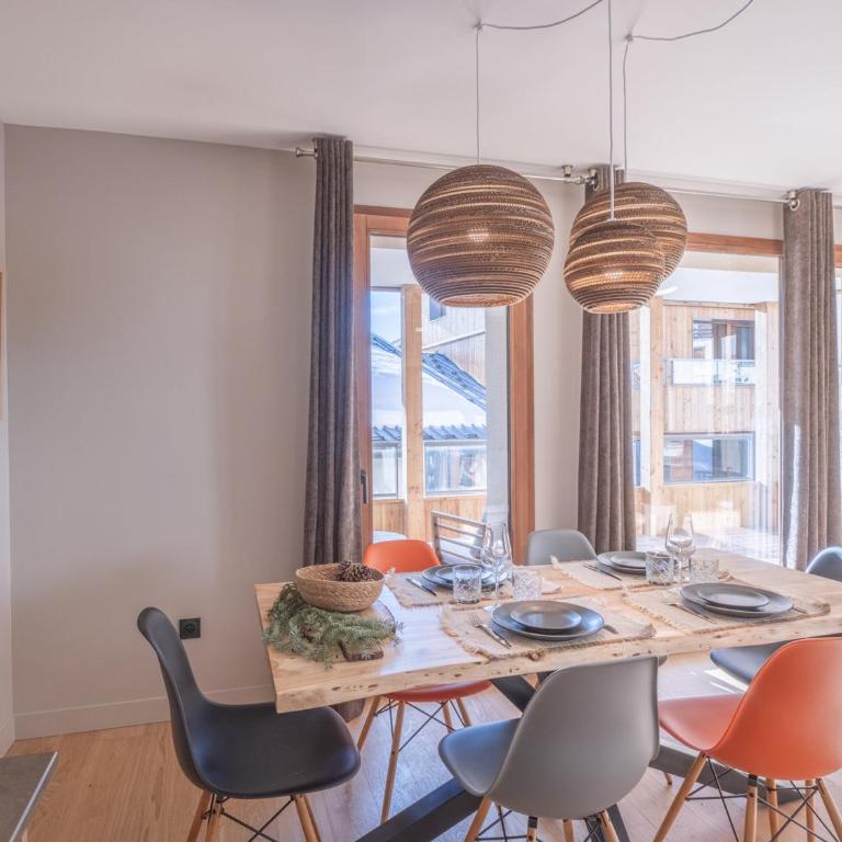 Charmant appartement 3 pièces avec balcon et wifi à Huez - FR-1-645-52 - Appartement - 5