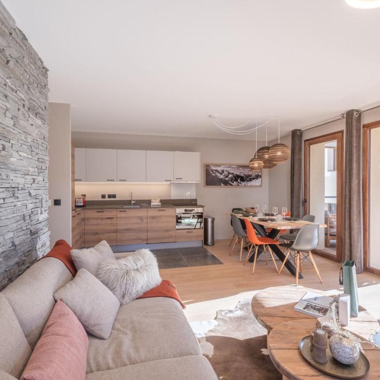 Charmant appartement 3 pièces avec balcon et wifi à Huez - FR-1-645-52 - Appartement - 6