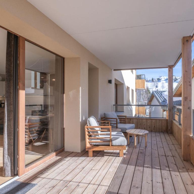 Charmant appartement 3 pièces avec balcon et wifi à Huez - FR-1-645-52 - Appartement - 16