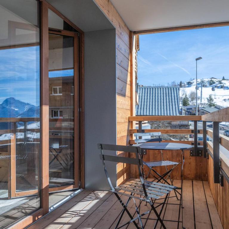 Appartement moderne avec parking dans Les Fermes de l'Alpe - FR-1-645-65 - Appartement - 16