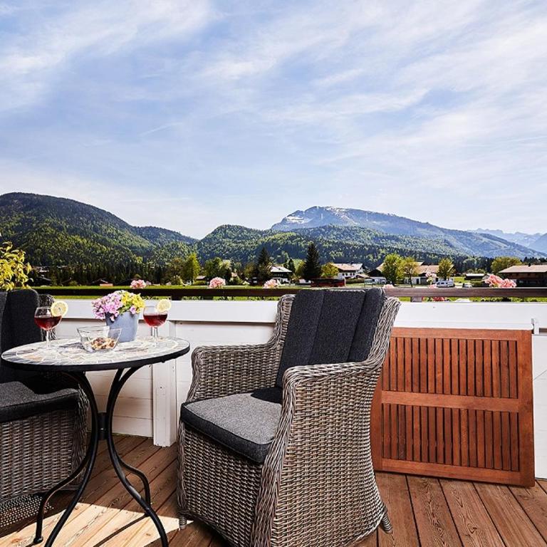 Ferienwohnung Alpenzauber - Apartment mit Balkon - 11