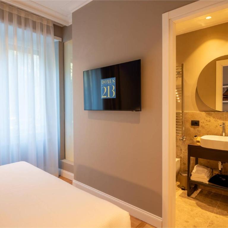 Domus 213 Guest House - Boutique Suites in Auditorium, Stadio Olimpico, Piazza del Popolo - Camera Matrimoniale Deluxe - 18
