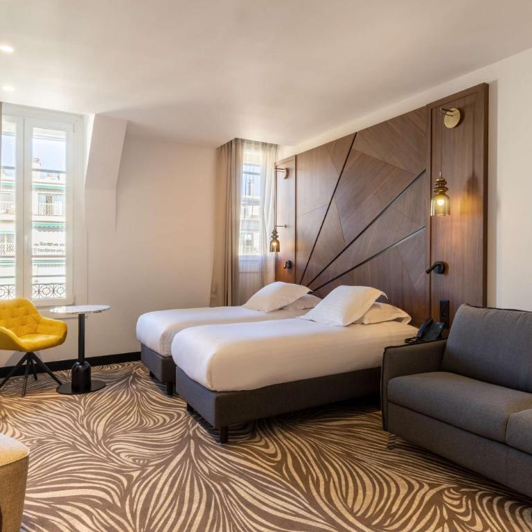 Hôtel Apollinaire Nice - Chambre Lits Jumeaux Deluxe - 2