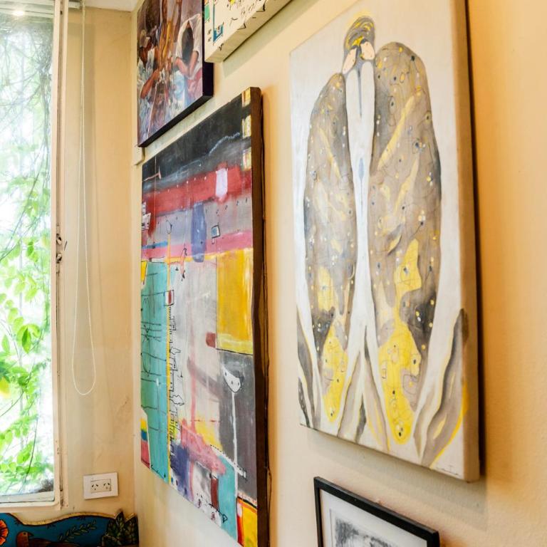 Casa de Arte CiTá, bed and breakfasts - Habitación Doble con baño privado - 2 camas - 3