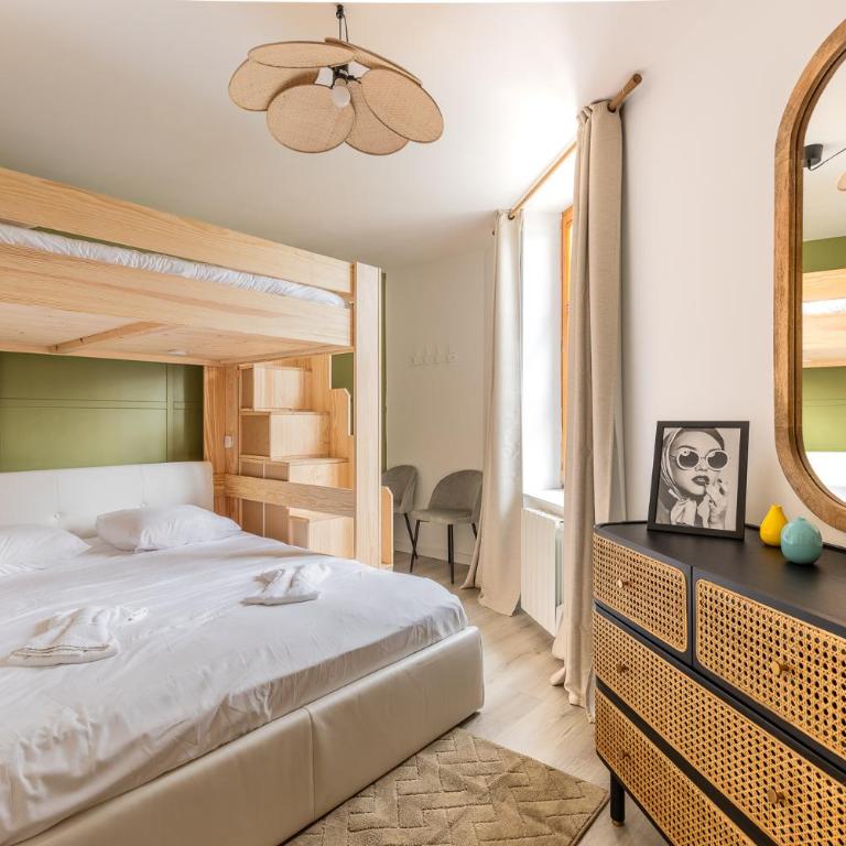 Cocon Mad'Mazelle - Hyper centre - 4P - Appartement 1 Chambre - 2