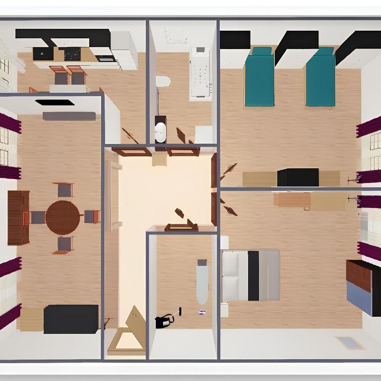 MAISON CAREGGI - loft, parcheggio, tram - Appartamento con 2 Camere da Letto - 15
