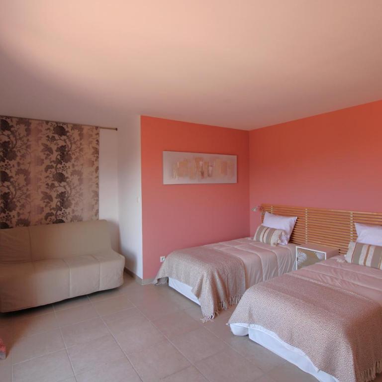 BELLE VUE Villa climatisée pour 8 personnes avec piscine chauffée et vue mer panoramique à La Londe-les-Maures - Ferienhaus - 20