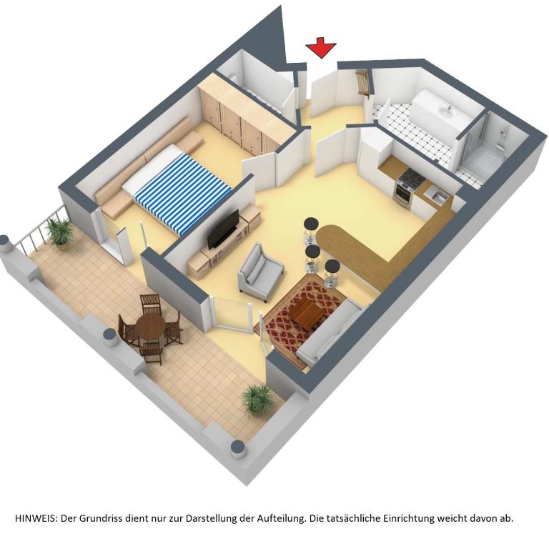 Residenz Sonnenhang II - Ferienwohnung Typ Tegelberg 906 mit Seeblick - 8